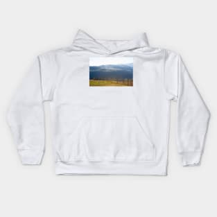 Fence on the Mountain Kids Hoodie